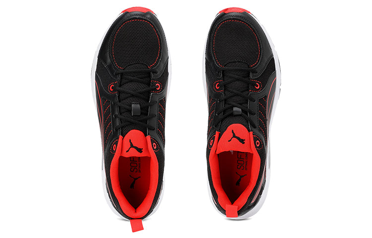 (WMNS) PUMA Nucleus Run Imeva Low Black/Red/White 369869-01