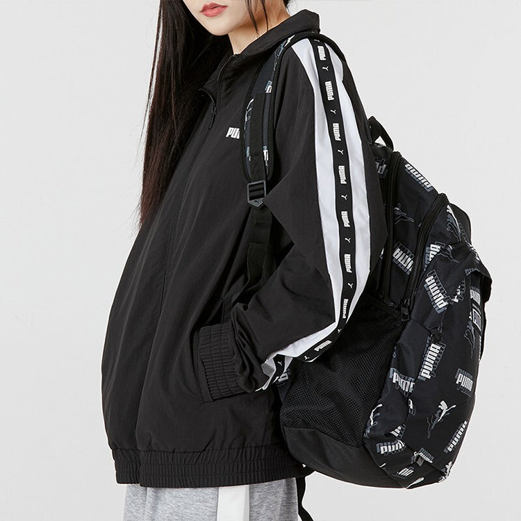 PUMA Academy Backpack 'Black White' 077301-19