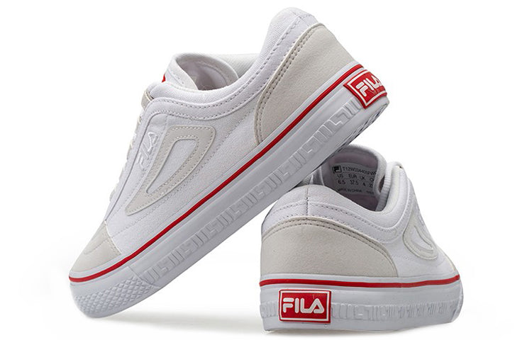 (WMNS) FILA FUSION Fila Classic Boarder 'White Red' T12W034405FWG