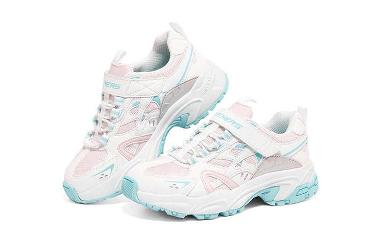 (GS) Skechers Stamina 'White Pink' 302535L-WMLT