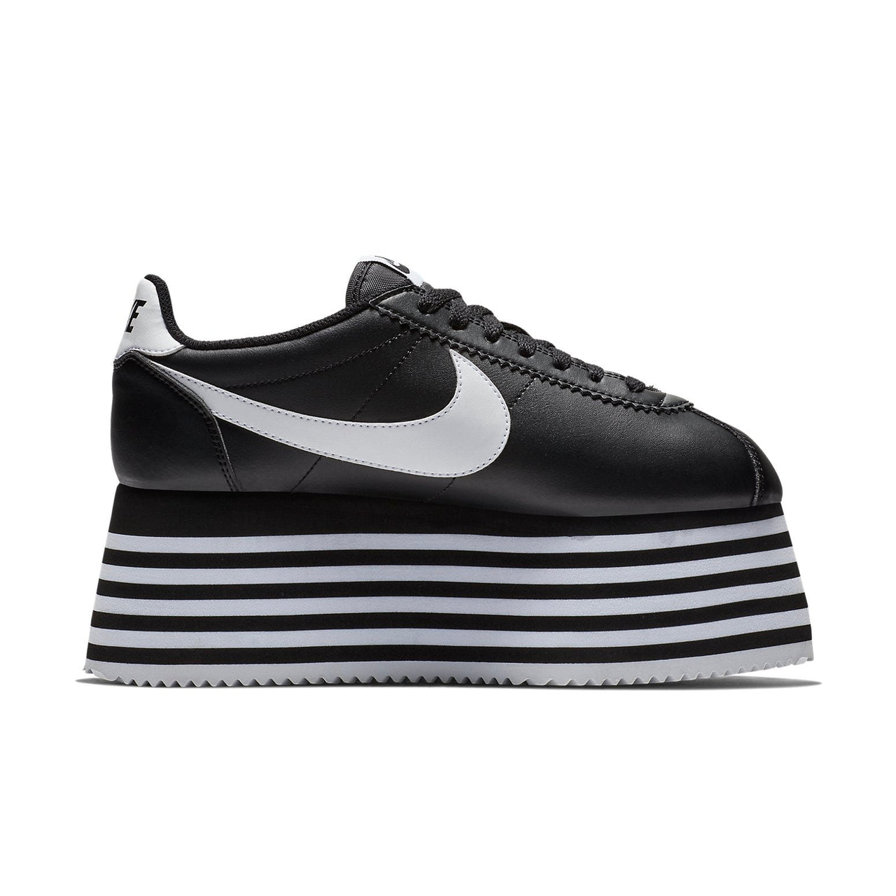 (WMNS) Nike Cortez x COMME des GARCONS 'Black White' BV0070-001
