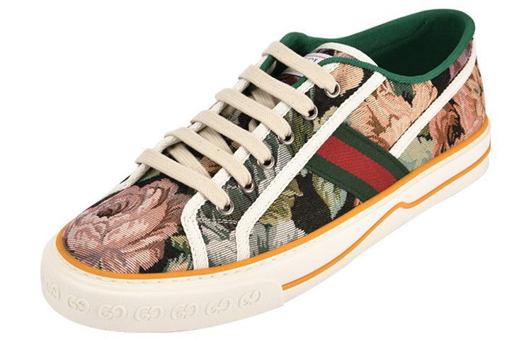 (WMNS) Gucci Tennis 1977 Shoes 'Green Multi' 606111-2MW30-4970