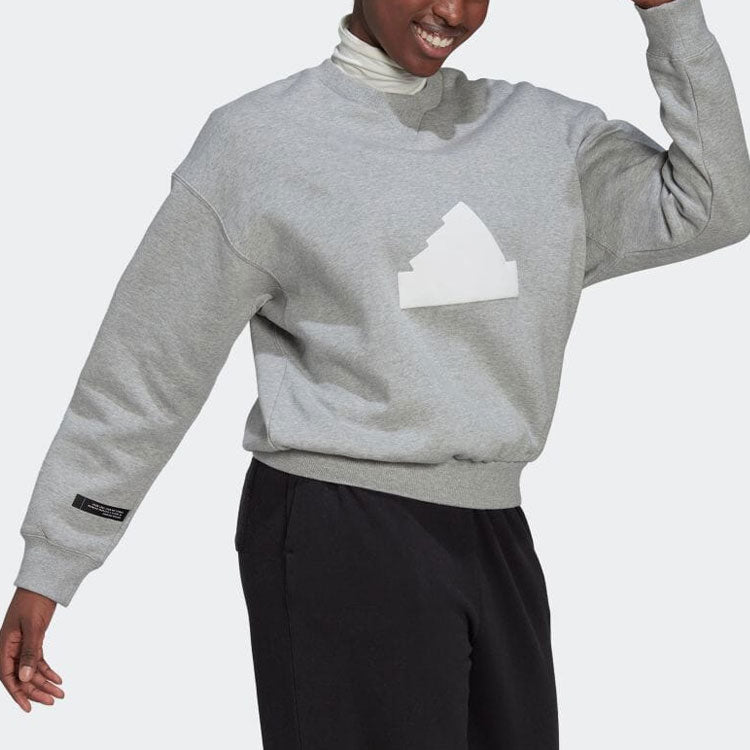 (WMNS) adidas Sweatshirt 'Grey' HM2850