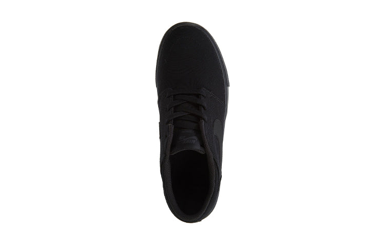 (GS) Nike SB Portmore 2 Solar Canvas 'All Black' 905216-002