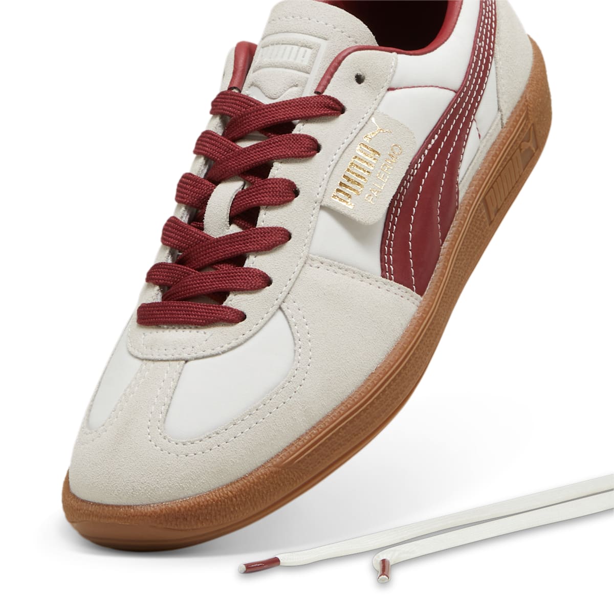 PUMA Palermo OG 'Warm White Intense Red' 383011-14