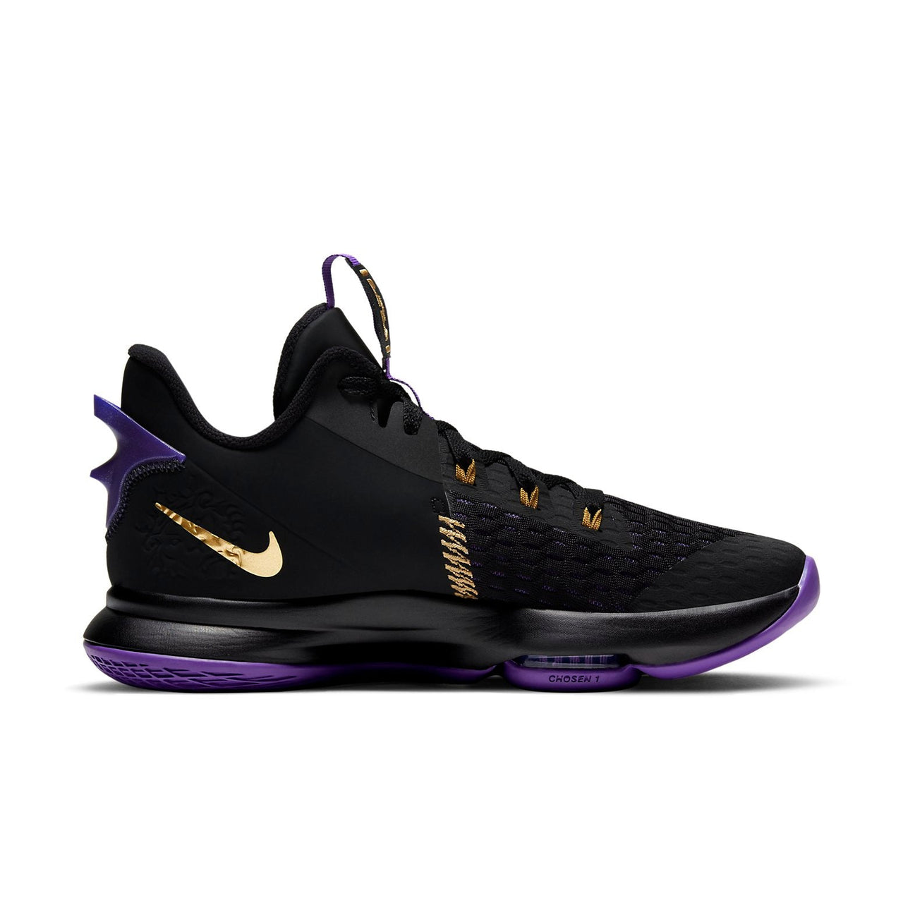 Nike LeBron Witness 5 'Fierce Purple Metallic Gold' CQ9380-003