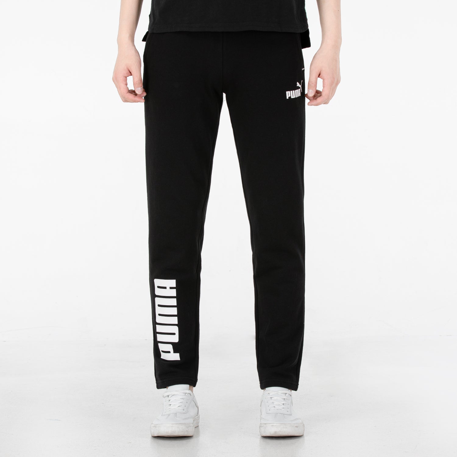 PUMA Power Colorblock Pants 'Black' 670938-01
