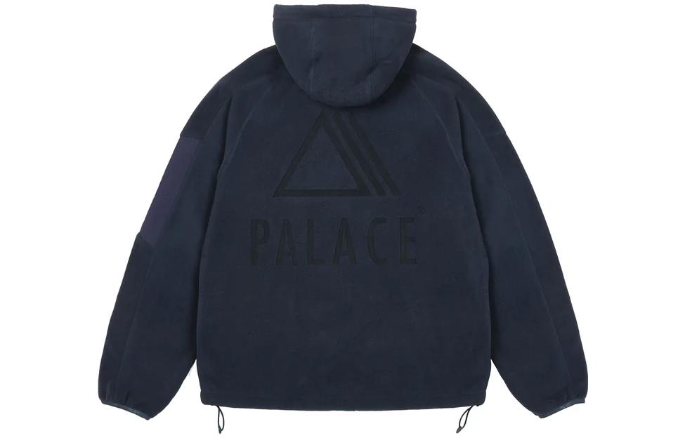 Palace FW22 Cross-zip Thickened Jacket 'Navy' P23JK129
