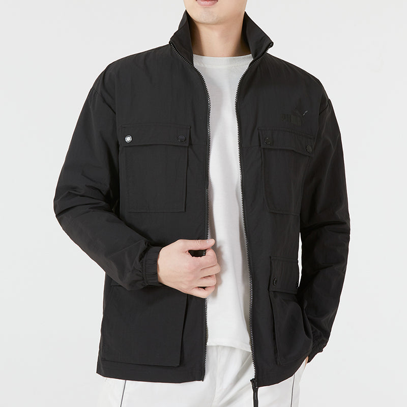 PUMA Style Windbreaker Jacket 'Black' 849455-01