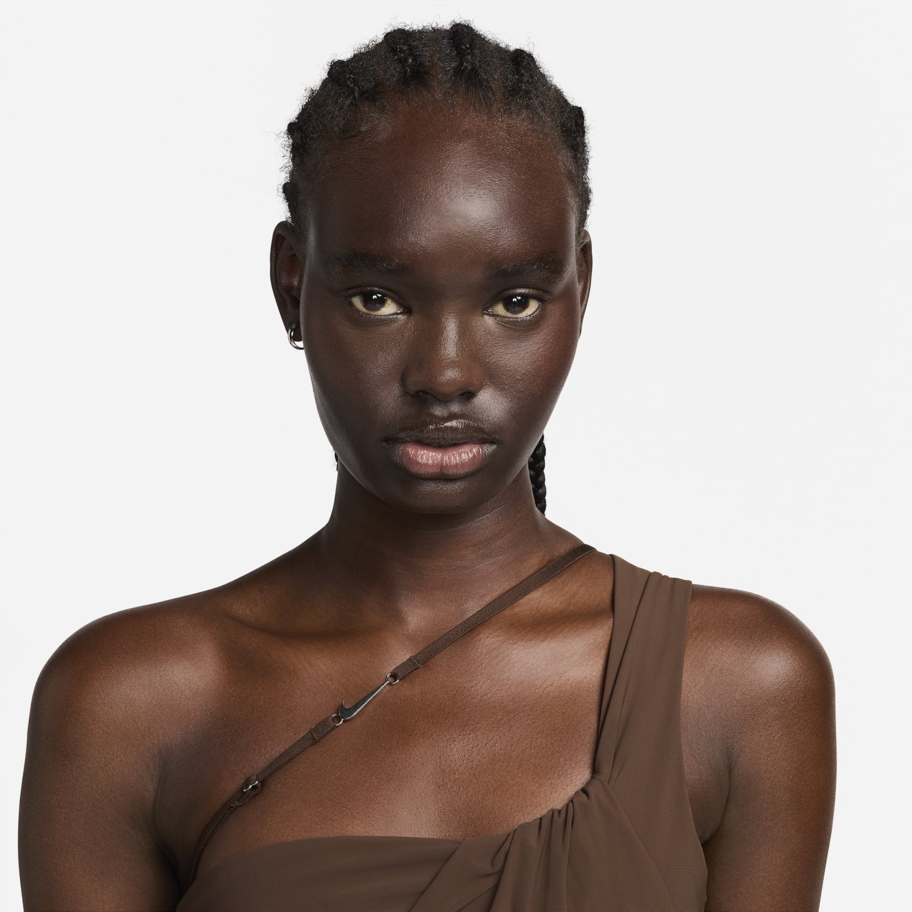(WMNS) Nike x Jacquemus Bodysuit Asia Sizing 'Brown' FJ3284-259