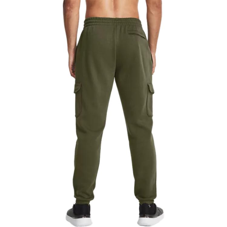 Under Armour Essential Fleece Cargo Pants 'Olive Green' 1380376-390