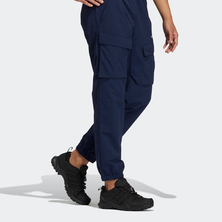adidas Bao Pack Alphabet Logo Woven Bundle Feet Sports Long Pants 'Black' GN7591