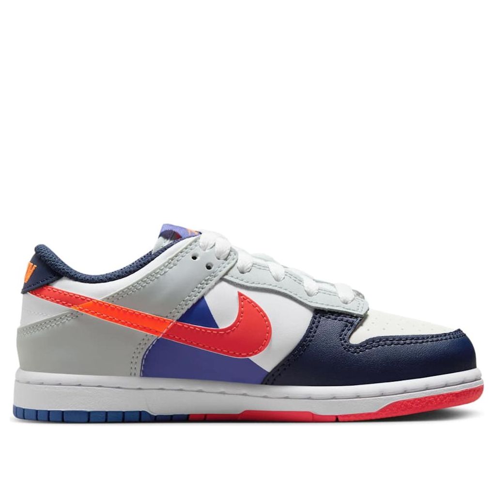 (PS) Nike Dunk Low SE 'White Light Silver Midnight Navy' FQ7673-100