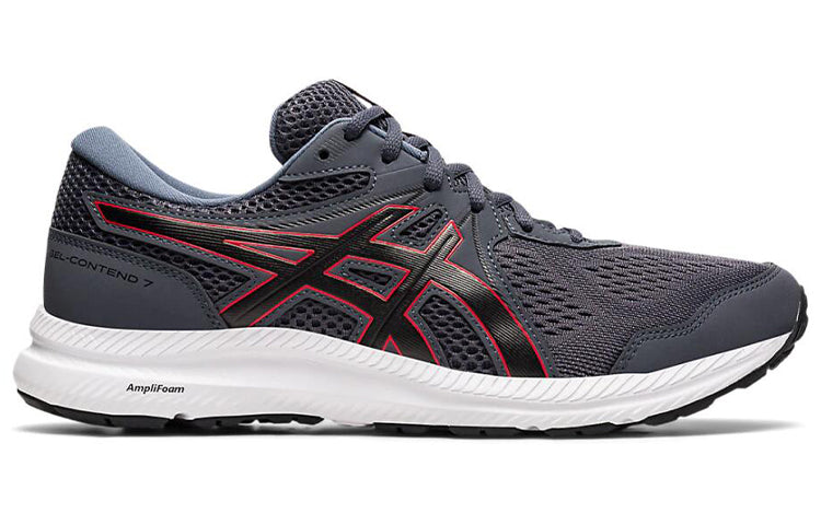 ASICS Gel-Contend 7 4E Wide 'Carrier Grey Red' 1011B039-020