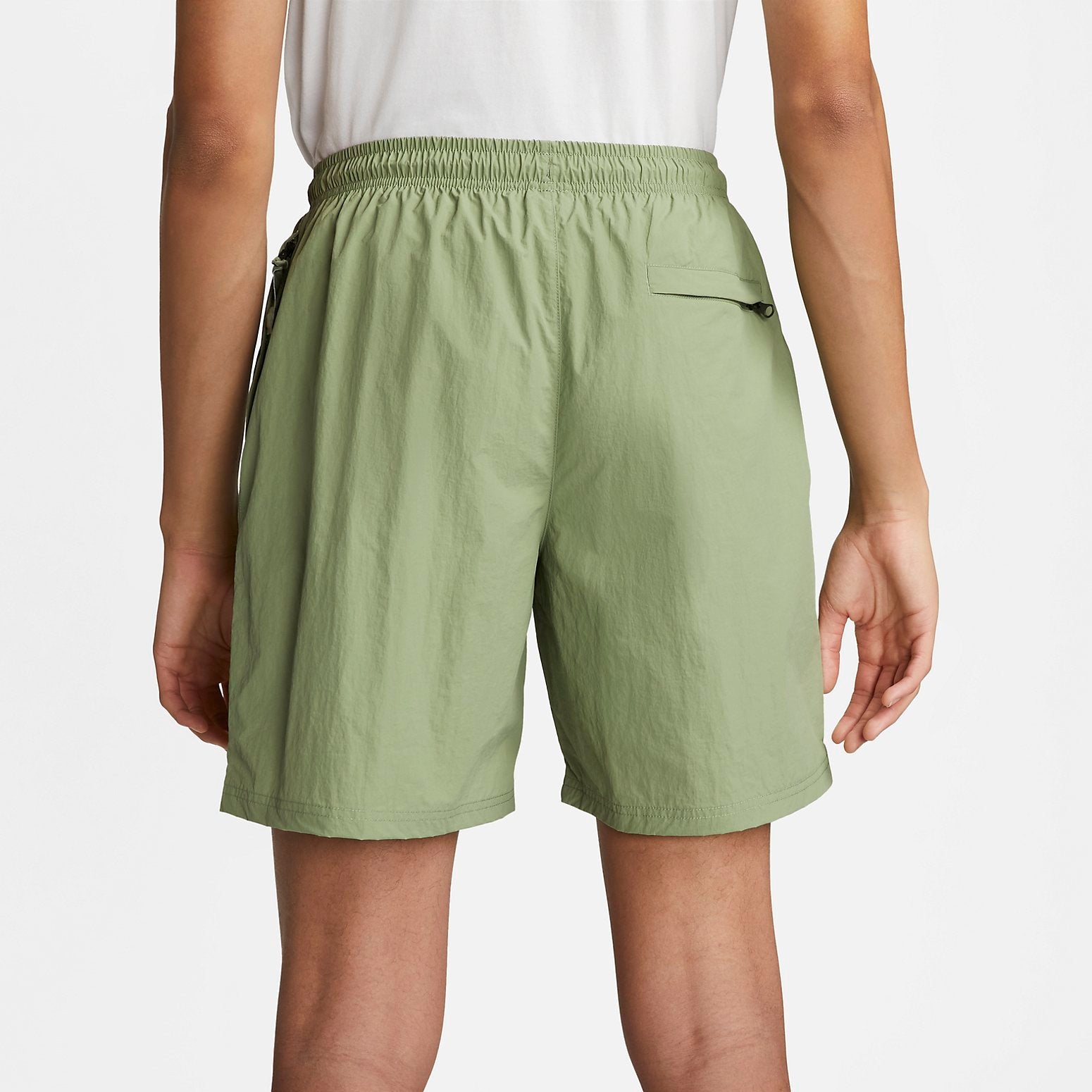 Nike Solo Swoosh Woven Shorts Asia Sizing 'Green' DX0750-386
