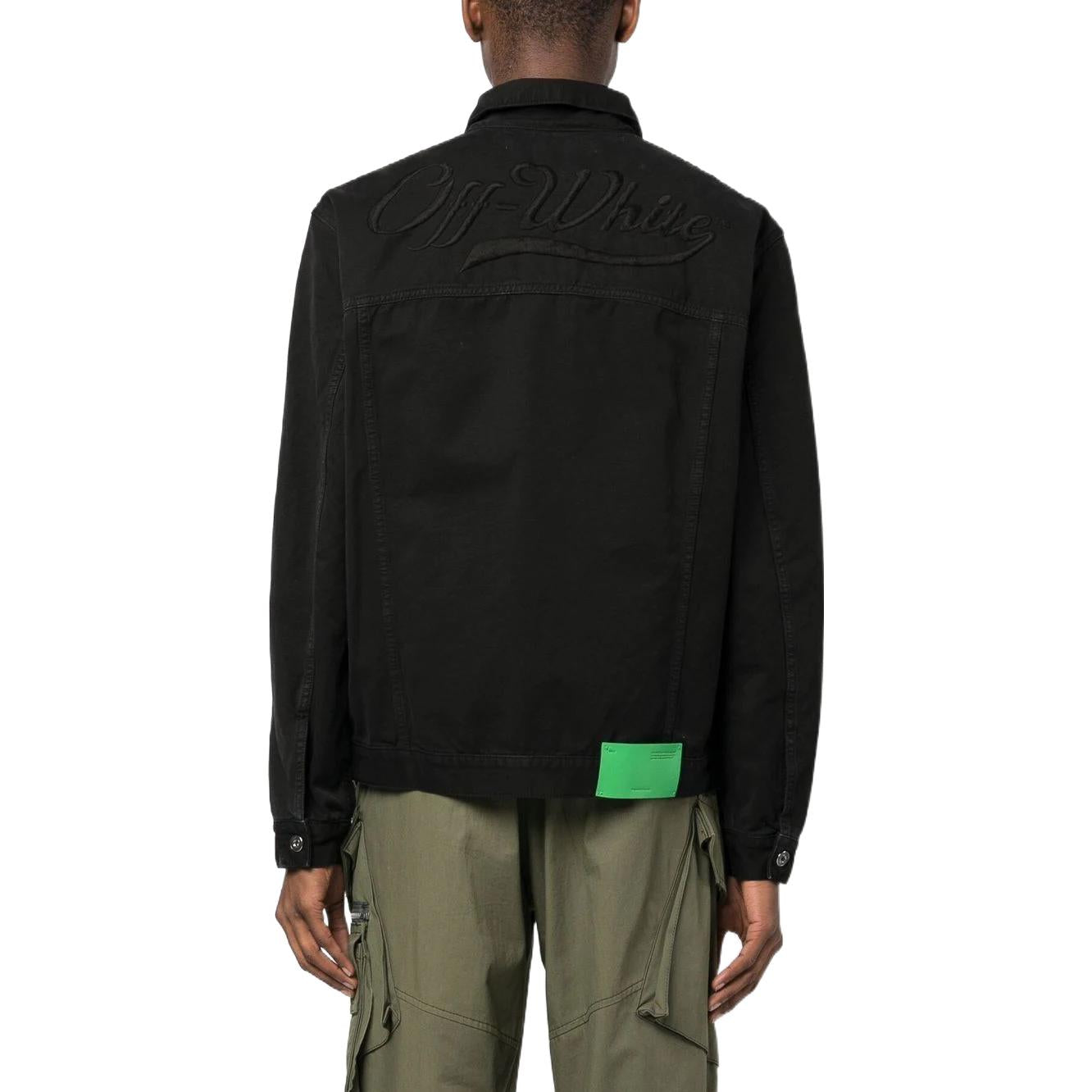 Off-White Canvas Skate Jacket OMEV002S23FAB0011010