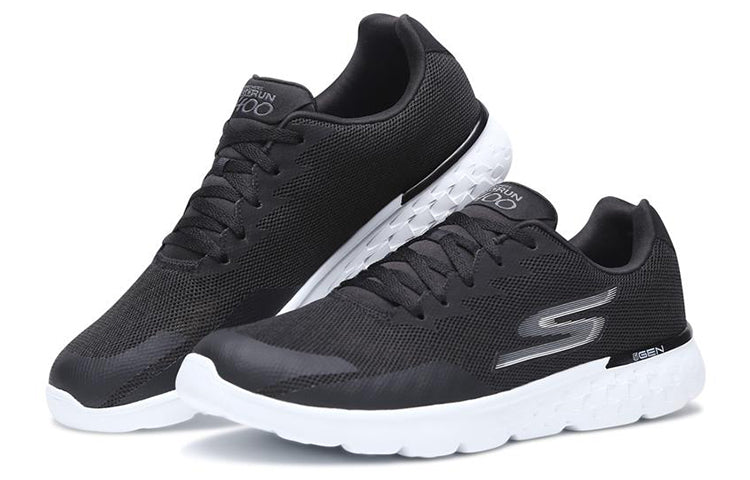 Skechers Go Run 400 Low-Top Sneakers Black/White 55299-BKW