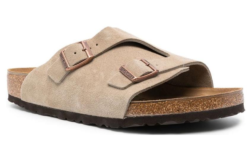 Birkenstock Zrich Suede Leather 'Stone Coin' 0050461