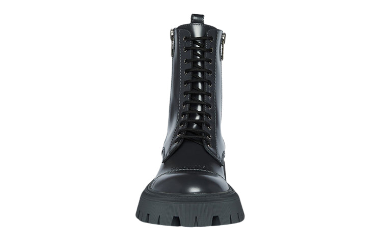 (WMNS) Balenciaga Tractor 20mm Booties 'Fossil Grey' 617420WA8E91568