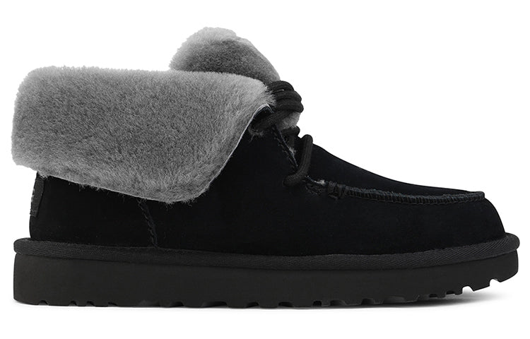(WMNS) UGG Diara Lacing Fleece Lined Black 1113090-BLK