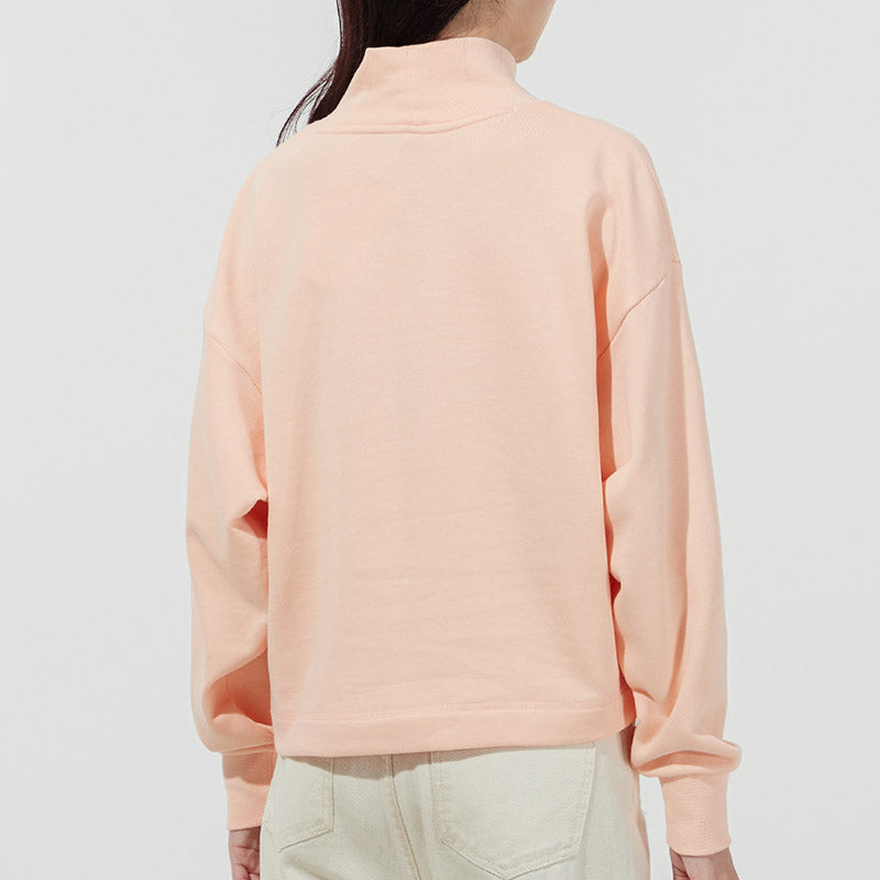 (WMNS) PUMA Her Retro Embroidered Loose High Collar Hoodie Small 847686-27