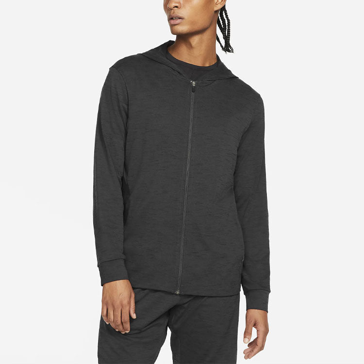 Nike Sports Zipper Casual Hooded Jacket Black CZ2217-010