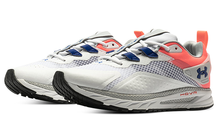 (WMNS) Under Armour Hovr Mvmnt Nu 'White Bright Orange' 3025355-101