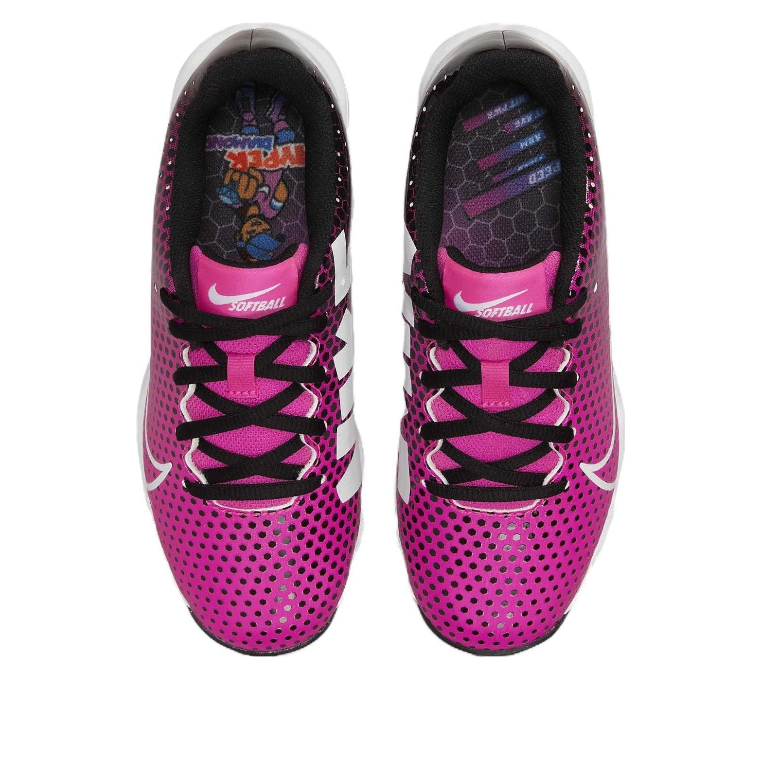 (GS) Nike Hyperdiamond 4 'Black Fierce Pink' CZ5919-006
