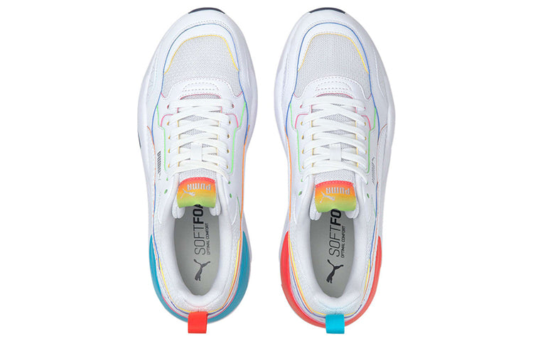PUMA X-Ray 2 Square 'Rainbow - White' 368856-01