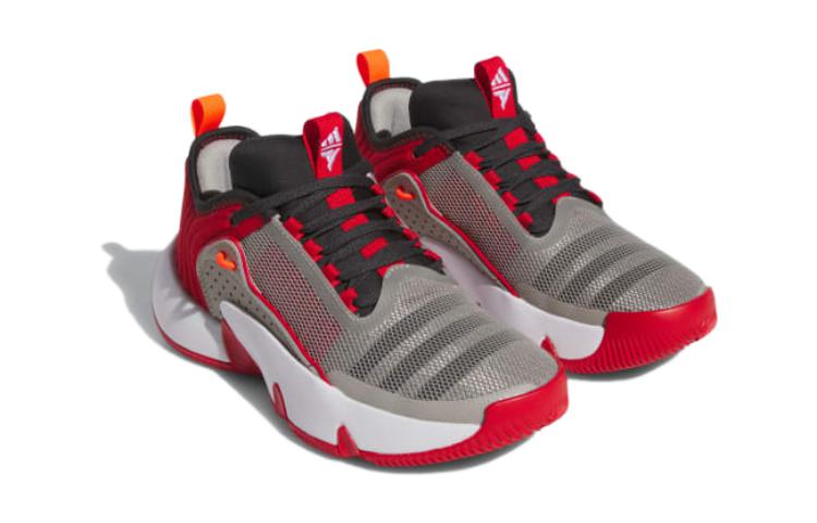 (GS) adidas Trae Unlimited Big 'Metal Grey Better Scarlet' IG0703