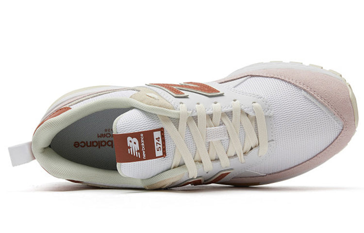 New Balance 574S Series White Gray Pink MS574GCA