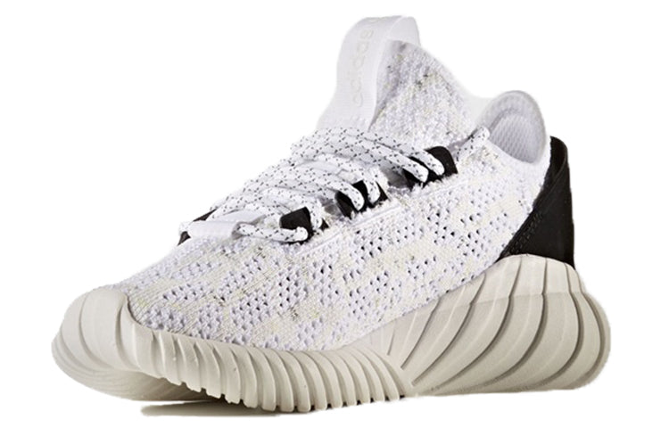 (GS) adidas Tubular Doom Sock Primeknit 'White Black' BZ0329