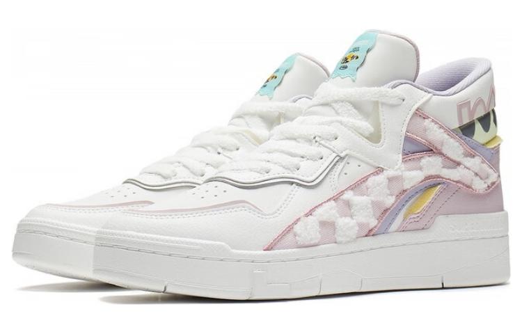 (WMNS) Li-Ning Superwave Mid PRM x Disney 'White Pink' AGCS152-2