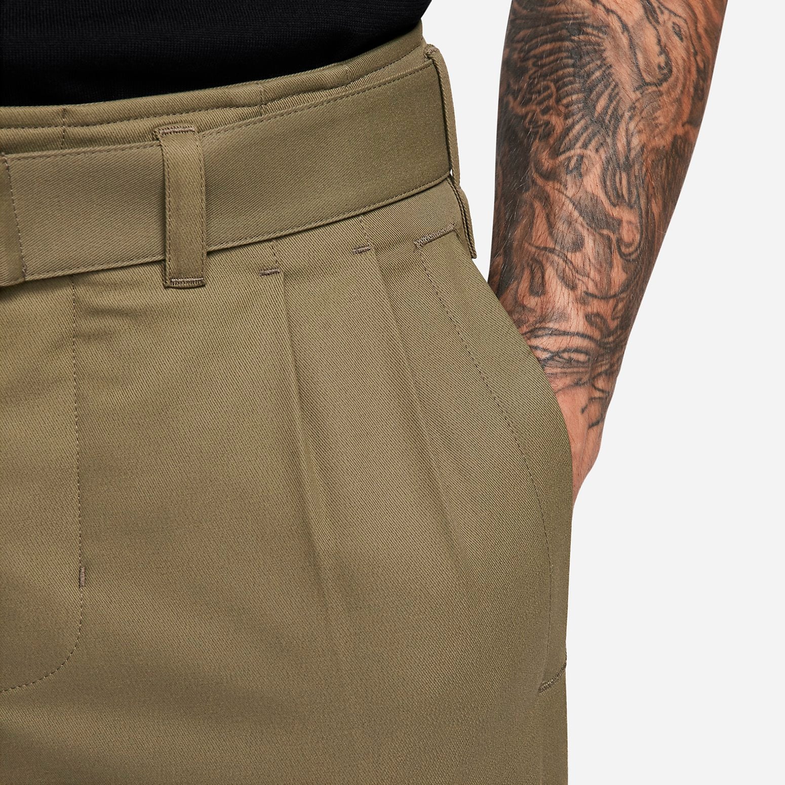 Nike ESC Woven Worker Pants 'Medium Olive' DR5408-222
