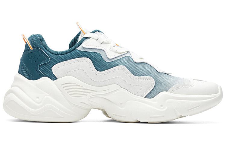 ANTA Life Collection Dad Shoes 'White Teal Yellow' 112038883-3