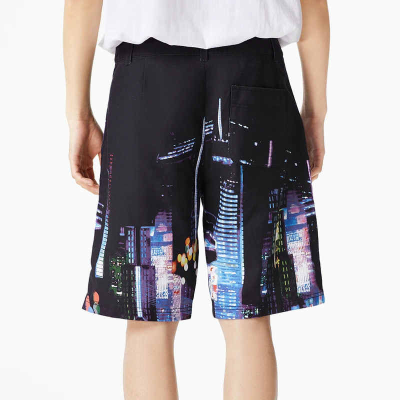 Li-Ning City Graphic Shorts 'Black' AKSS121-2