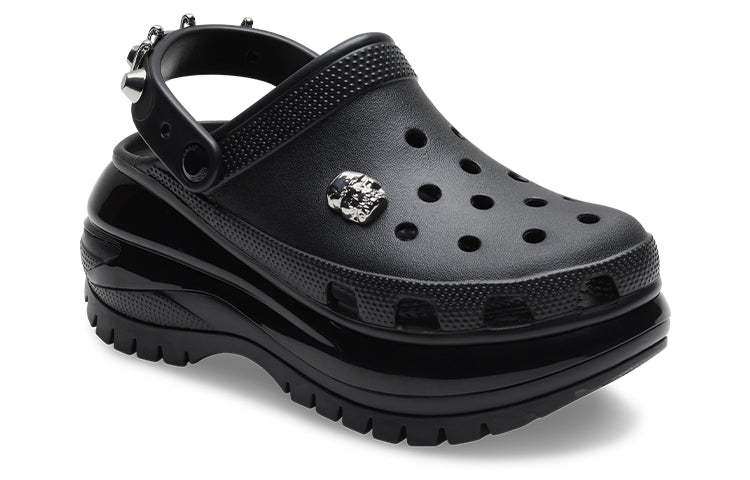 Crocs Mega Crush Rebel Rebel Clog Black 208328-060