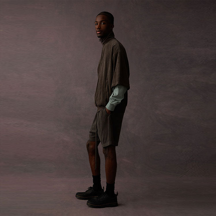 Fear of God Essentials SS23 Terry Shorts 'Off Black' 160BT224090F