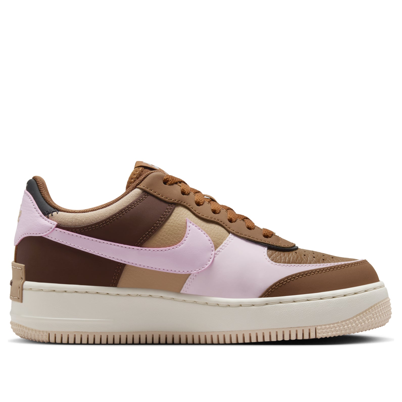 (WMNS) Nike Air Force 1 Shadow 'Light British Tan Pink Cacao Wow' DZ1847-200