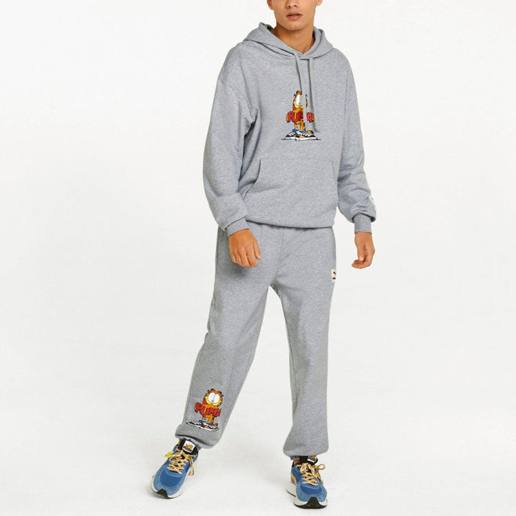 PUMA x GARFIELD Sweatpants 'Grey' 534436-04