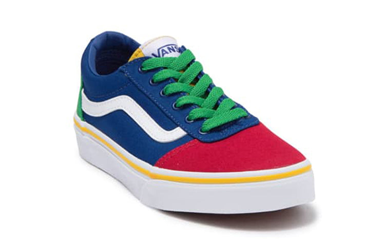 Vans Old Skool K Shoes Red/Blue/Green VN0A38J9WJ0