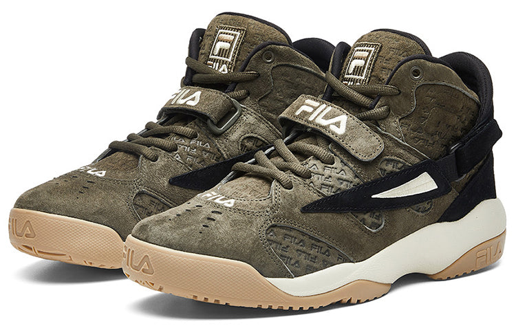 FILA Barricade Mid Tops Green Black F52M941202FOB