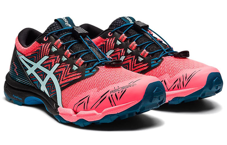 (WMNS) ASICS Gel-FujiTrabuco Sky 'Blazing Coral Clear Blue' 1012A770-700