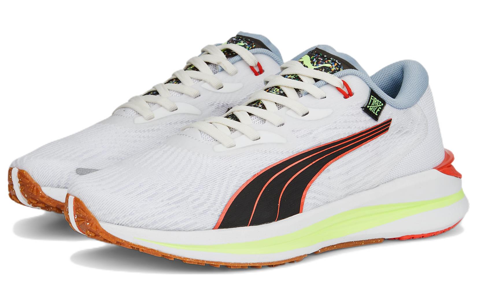 (WMNS) PUMA First Mile x Electrify Nitro 2 'White Black Firelight' 376895-01