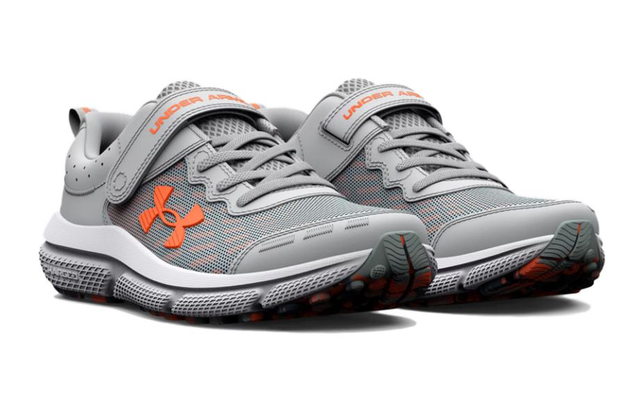 (PS) Under Armour Assert 10 AC 'Grey Orange Blast' 3026183-103