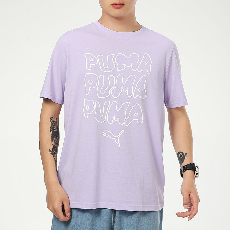 PUMA Summer Graphic T-Shirt 'Purple' 532612-16