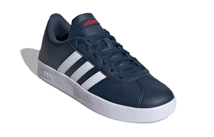 (GS) adidas VL Court 2.0 K Shoes 'Blue White' FY7166