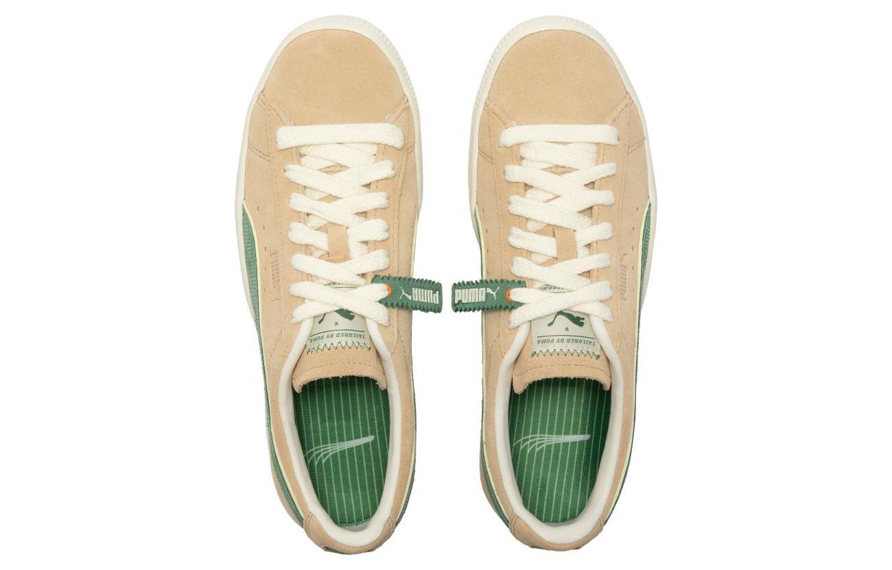 PUMA Suede Vintage 'Players' Lounge - Light Sand Deep Forest' 388148-01