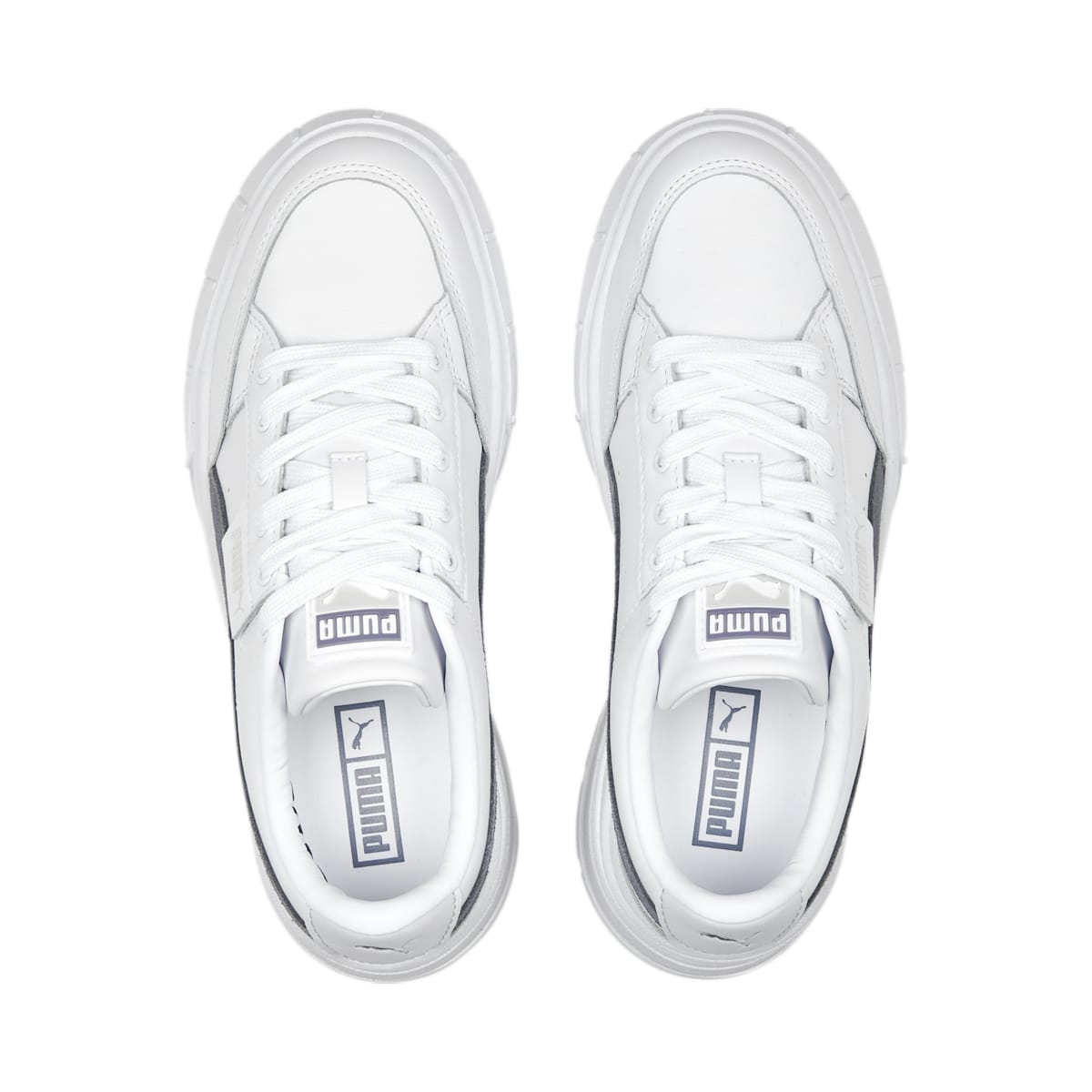 (WMNS) PUMA Mayze Stack 'White Gray Tile' 384363-08