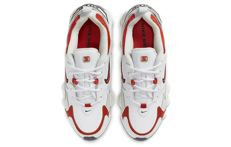 (WMNS) Nike Shox Nova 'White Team Orange' AT8046-101